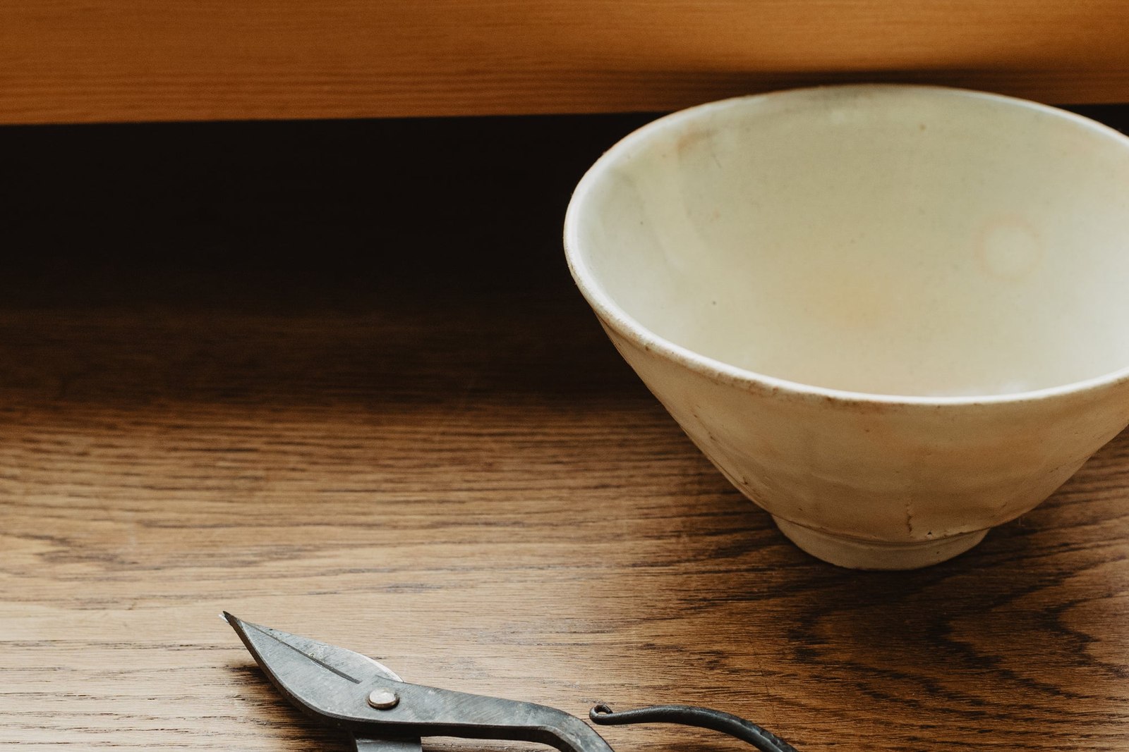 Antique Scissors By Bowls